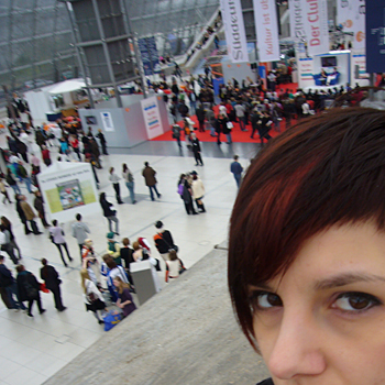 johanna auf der leipziger buchmesse