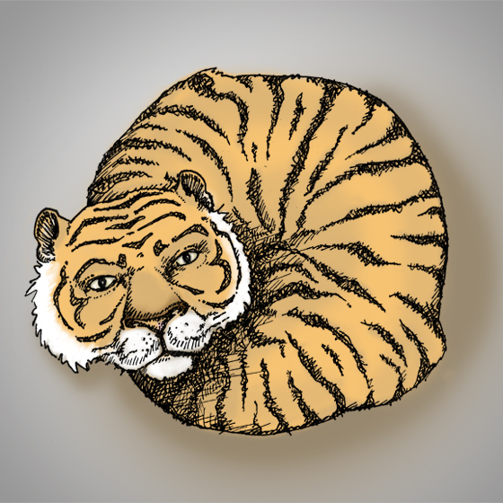 tiger im jahr 2010