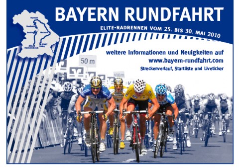 anzeige zur bayern rundfahrt 2010 in A5 quer